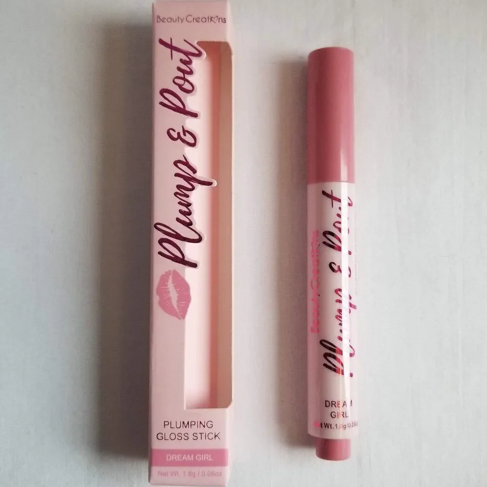 Beauty Creations - Plump & Pout Plumping Gloss Stick - Dream Girl (Pink)
